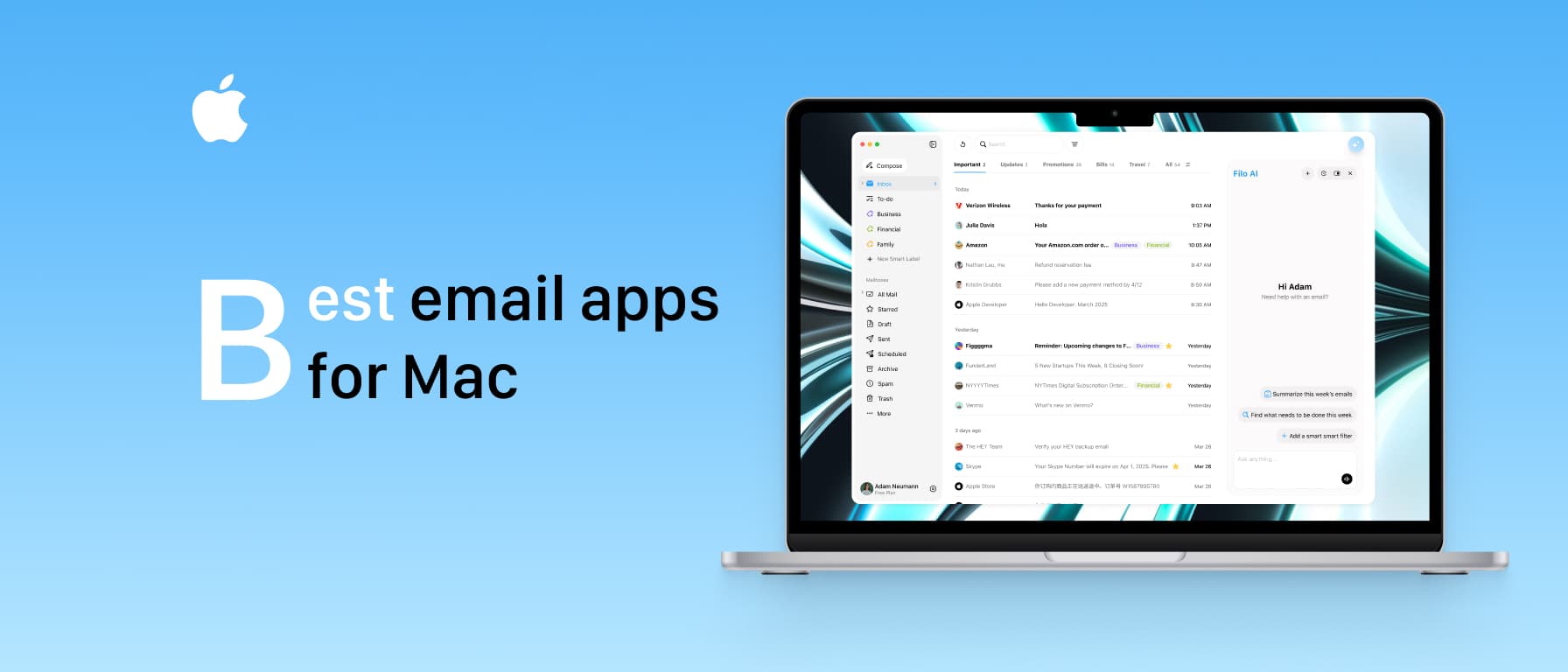 10 Best Email Apps for Mac in 2026